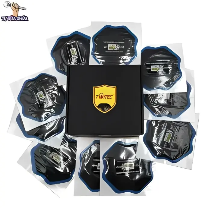 Miếng vá lốp mành chéo tiêu chuẩn châu Âu, 105 mm