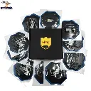 Miếng vá lốp mành chéo tiêu chuẩn châu Âu, 105 mm