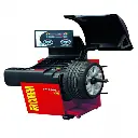 Máy cân bằng lốp xe con, màn hình LCD (Gồm cảm biến độ rộng, kẹp bánh xe tự động - màu đỏ)