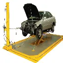 Bệ kéo nắn chìm sàn cho xe con 3490 x 6560 mm, Tháp kéo 10 tấn (Cầu nâng 3.5 Tấn, Có bộ kẹp mép, khung xe SUV)