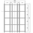 Bệ kéo nắn chìm sàn cho xe khách 4700x10000mm